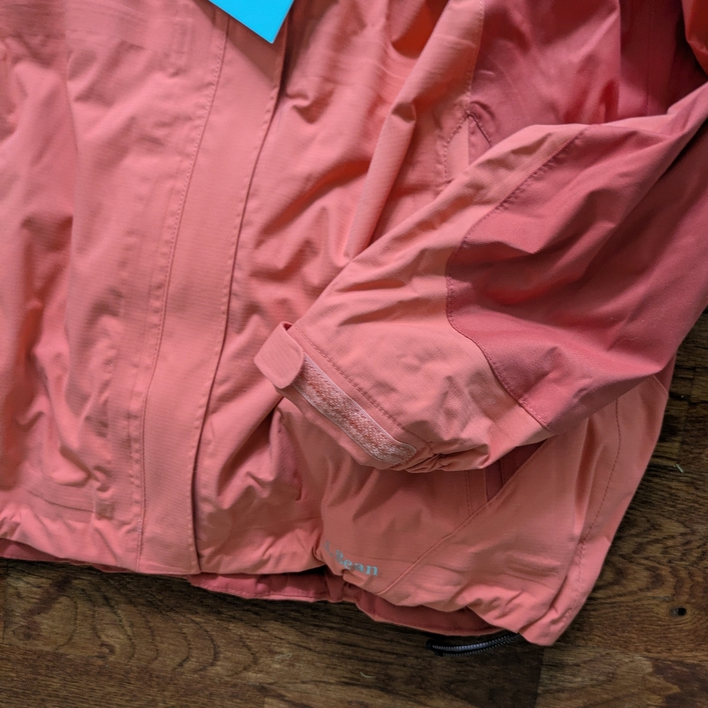 LL Bean Warm Dry Foul Weather Jacket Polartec Lined Women's Small - Picture 15 of 15